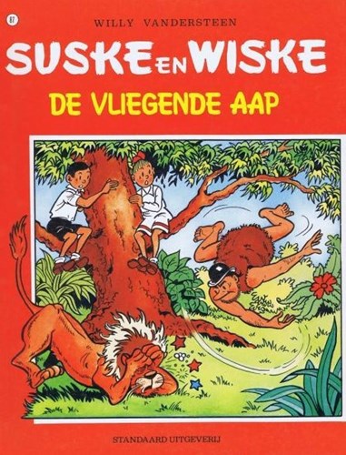 Suske en Wiske 87 - De vliegende aap, Softcover, Vierkleurenreeks - Softcover (Standaard Uitgeverij)