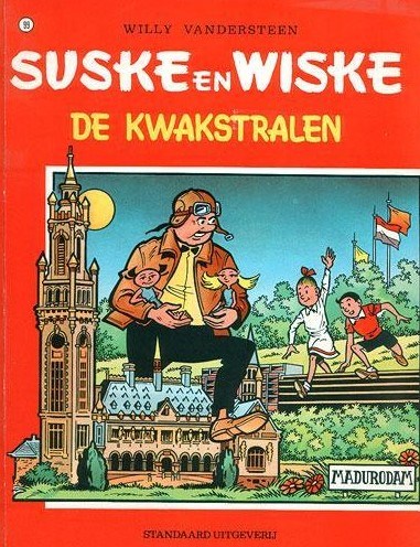 Suske en Wiske 99 - De kwakstralen, Softcover, Vierkleurenreeks - Softcover (Standaard Uitgeverij)