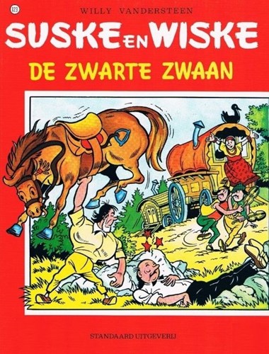 Suske en Wiske 123 - De Zwarte Zwaan, Softcover, Vierkleurenreeks - Softcover (Standaard Uitgeverij)