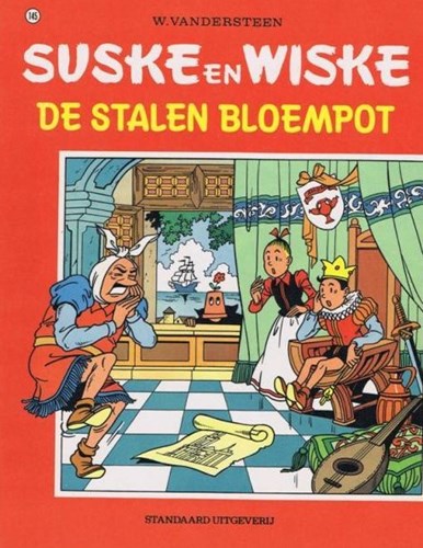 Suske en Wiske 145 - De stalen bloempot, Softcover, Vierkleurenreeks - Softcover (Standaard Uitgeverij)