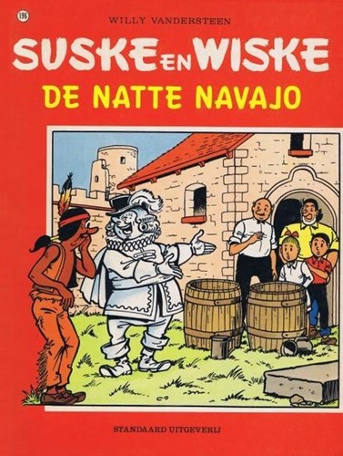 Suske en Wiske 196 - De natte Navajo, Softcover, Vierkleurenreeks - Softcover (Standaard Uitgeverij)