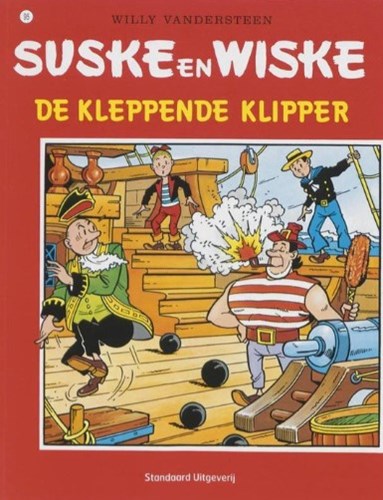 Suske en Wiske 95 - De kleppende klipper, Softcover, Vierkleurenreeks - Softcover (Standaard Uitgeverij)