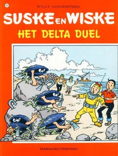 Suske en Wiske 197 - Het Delta duel, Softcover, Vierkleurenreeks - Softcover (Standaard Uitgeverij)