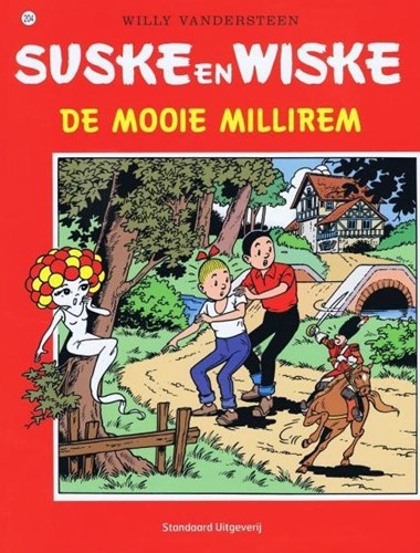 Suske en Wiske 204 - De mooie Millirem, Softcover, Vierkleurenreeks - Softcover (Standaard Uitgeverij)