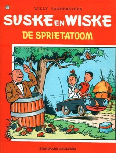 Suske en Wiske 107 - De sprietatoom, Softcover, Vierkleurenreeks - Softcover (Standaard Uitgeverij)