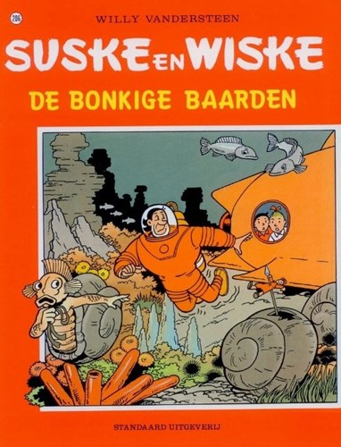 Suske en Wiske 206 - De bonkige baarden, Softcover, Vierkleurenreeks - Softcover (Standaard Uitgeverij)