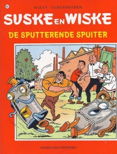 Suske en Wiske 165 - De sputterende spuiter, Softcover, Vierkleurenreeks - Softcover (Standaard Uitgeverij)