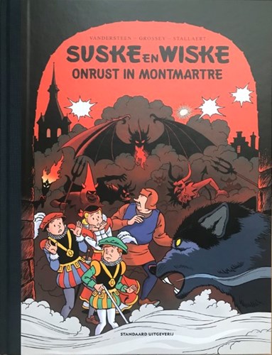 Suske en Wiske - Blauwe reeks  - Onrust in Montmartre, Luxe (groot formaat) (Standaard Uitgeverij)