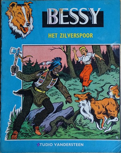 Bessy 55 - Het zilverspoor, Softcover, Bessy - Ongekleurd (Standaard Boekhandel)
