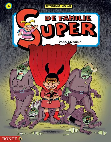 Familie Super, de 4 - Dark Lowena, HC (zwart/wit) (Bonte)