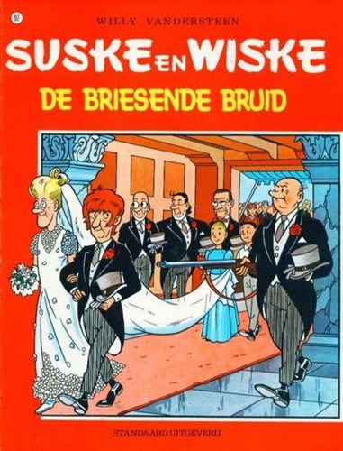 Suske en Wiske 92 - De briesende bruid, Softcover, Vierkleurenreeks - Softcover (Standaard Uitgeverij)