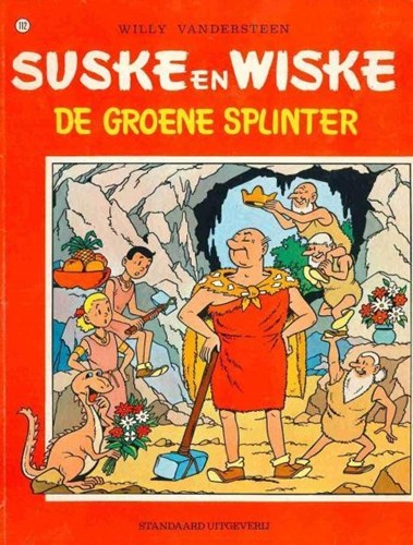 Suske en Wiske 112 - De groene splinter, Softcover, Vierkleurenreeks - Softcover (Standaard Uitgeverij)