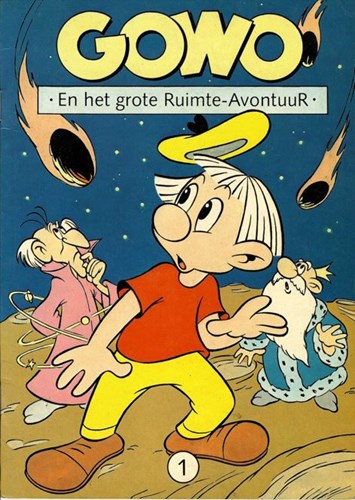 Gowo  - Gowo en het grote ruimte-avontuur, Softcover (Golden Wonder)