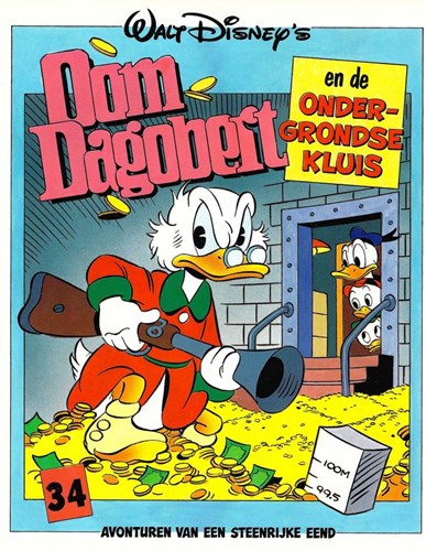 Oom Dagobert 34 - Oom Dagobert en de ondergrondse kluis, Softcover (De Geïllustreerde Pers)