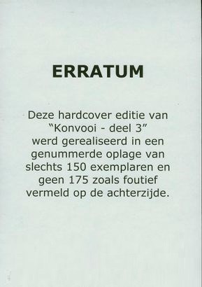 Konvooi 3 - Het raderwerk, Hardcover, Eerste druk (2000) (Arboris)