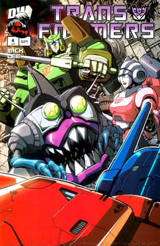 Transformers - Generation 1 4 - War and Peace - Issue 4, Issue (cover A) (Dreamwave)