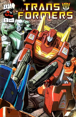 Transformers - Generation 1 4 - War and Peace - Issue 4, Issue (cover B) (Dreamwave)