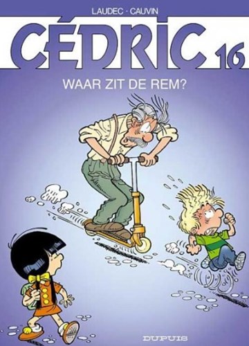 Cédric (vh Stefan) 16 - Waar zit de rem?, Softcover, Eerste druk (2002) (Dupuis)