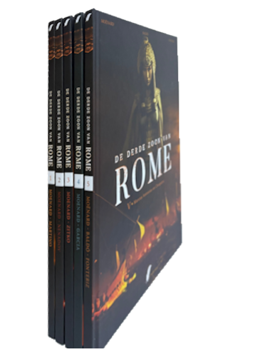 Derde zoon van Rome, de pakket - Deel 1 t/m 5 compleet, Hardcover (Daedalus)