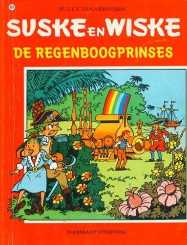 Suske en Wiske 184 - De regenboogprinses, Softcover, Vierkleurenreeks - Softcover (Standaard Uitgeverij)