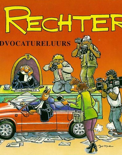 Rechter, de 4 - Advocatureluurs, SC-Speciale-editie, Eerste druk (1999) (Tekenstudio Van Muylwijck)