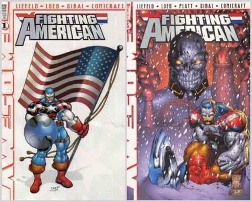 Fighting American 1+2 - Issues 1+2, Issue (Cover A) (Awesome Entertainment)