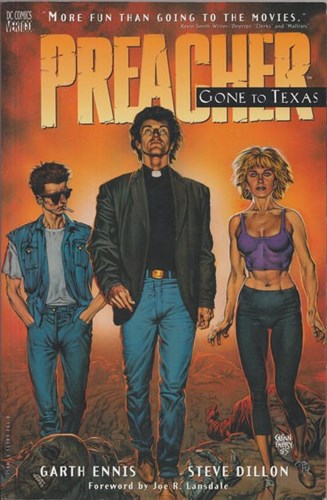 Preacher (Vertigo) 1 - Gone to Texas, TPB, Eerste druk (1995) (DC/Vertigo)
