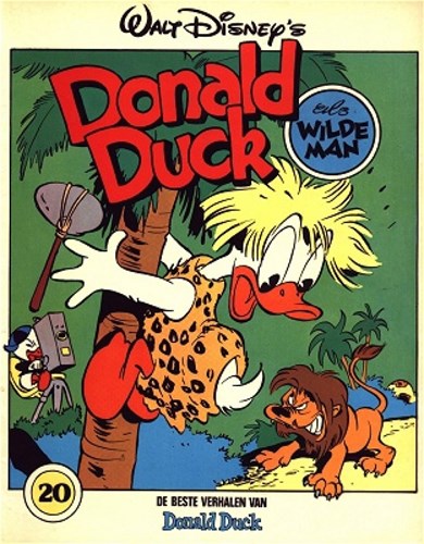 Donald Duck - De beste verhalen 20 - Donald Duck als wildeman, Softcover, Eerste druk (1981) (Oberon)