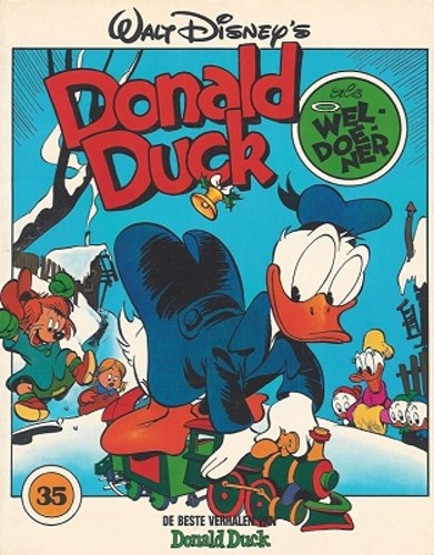 Donald Duck - De beste verhalen 35 - Donald Duck als weldoener, Softcover, Eerste druk (1983) (Oberon)