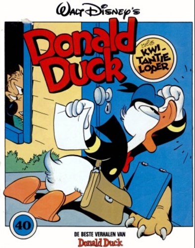 Donald Duck - De beste verhalen 40 - Donald Duck als kwitantieloper, Softcover, Eerste druk (1984) (Oberon)