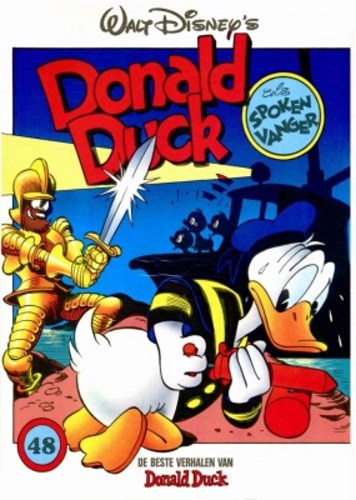 Donald Duck - De beste verhalen 48 - Donald Duck als spokenvanger, Softcover, Eerste druk (1986) (Oberon)