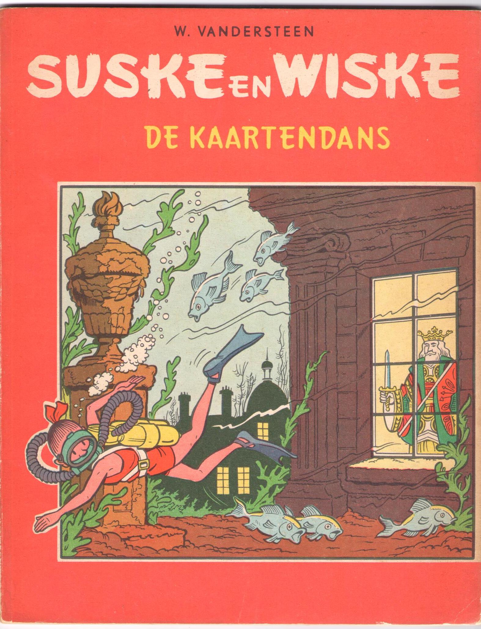 Akim Stripwinkel Suske En Wiske Tweekleurenreeks Hollands 35 De Kaartendans Softcover